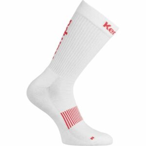 Chaussettes blanc/rouge